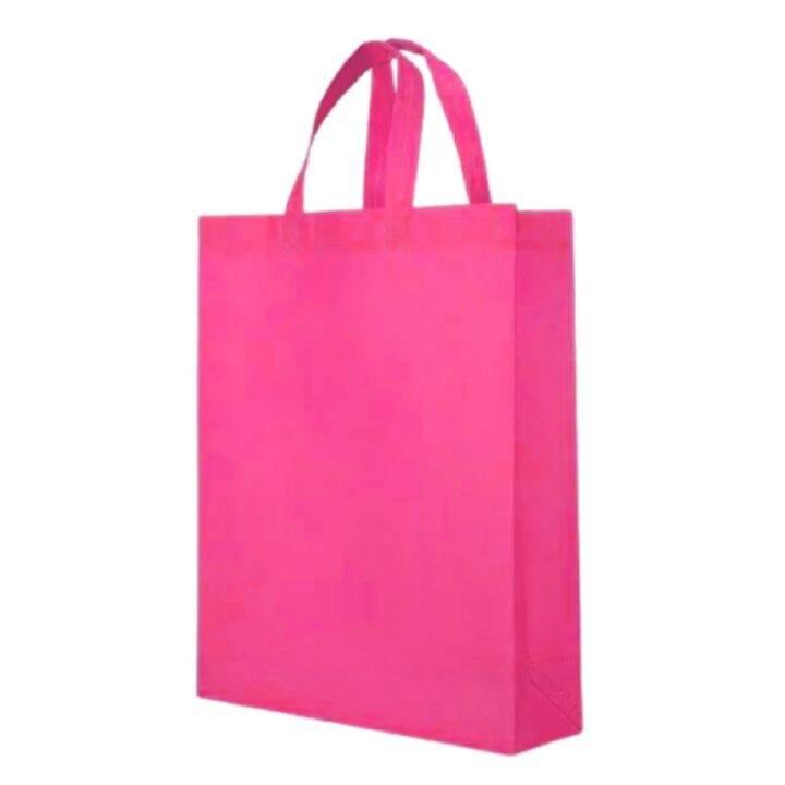 Spunbond BAG Goodie Bag Tas Belanja Model Tali Handle Kantong Kain