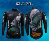 เสื้อตกปลา JK Thailand เสื้อกันยูวี ลาย PLA NIL ป้องกันรังสี UV 80% แห้งเร็ว