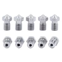 【LZ】 E3D V5 V6 1.75mm Stainless Steel Nozzle Extruder Printing Head For 3D Printer Extruder Kit 0.2/0.3/0.4/0.5/0.6/0.8/1.0MM Sizes