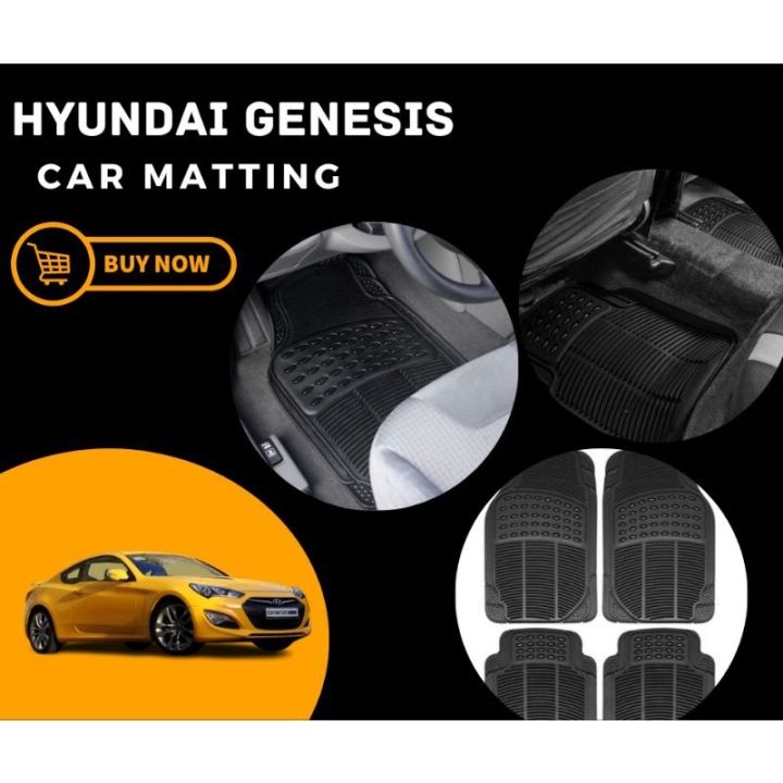 Hot sales] HYUNDAI GENESIS Car Floor Matting High Quality (MAKAPAL)