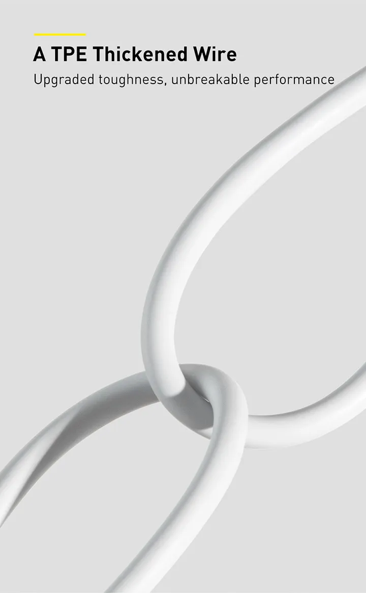 Baseus cable superior series pour lightning / iphone 2.4A-5