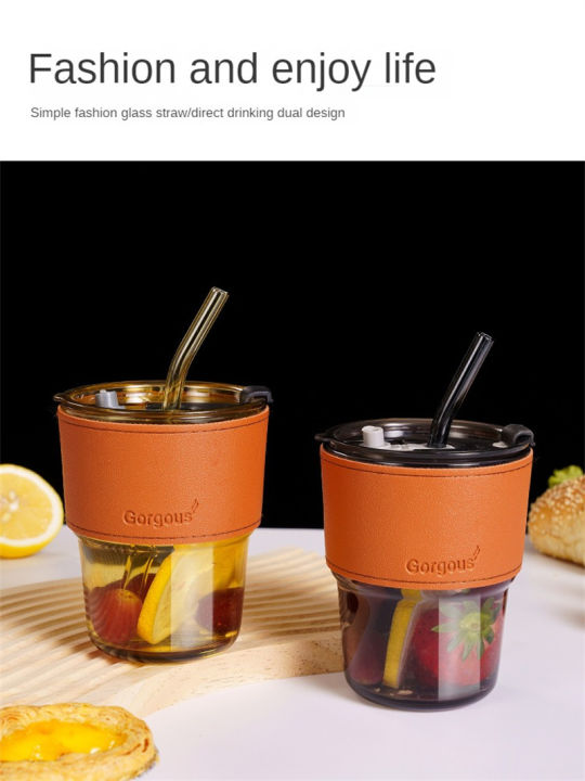 favormax-หลอดดูดถ้วยรูปไม้ไผ่แดงขนาด500มล-แก้วกาแฟเครื่องดื่มแบบคู่ถ้วยแก้วน้ำของขวัญโฆษณา