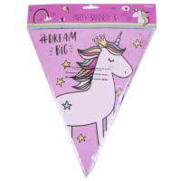 Toys R Us PARTY FLAG BANNER 3M (UNICORN) (918226)