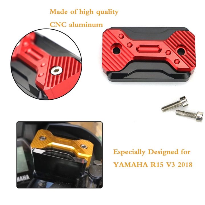 ฝาครอบปั๊มน้ํามันเบรกหน้ารถจักรยานยนต์-cnc-สําหรับ-yamaha-yzf-r15m-r15-v3