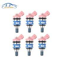 6 PCS 16600-85E06 1660085E06สำหรับ Nissan Maxima II (J30) 3.0 I Saloon 1988-1994หัวฉีด16600-21V02/1660085E01/1660085E05