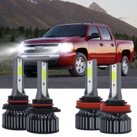 ไฟสปอตไลท์ Led สําหรับ 07-13 Chevy Silverado 1500 2500HD 3500HD NEW