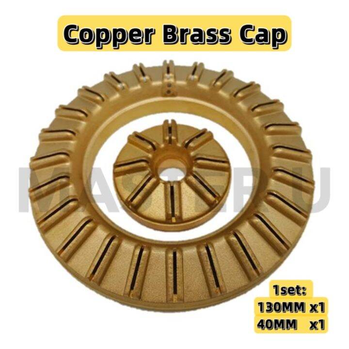 Gas Copper Brass Burner Cap with Warm Mode Burner Head Replacement