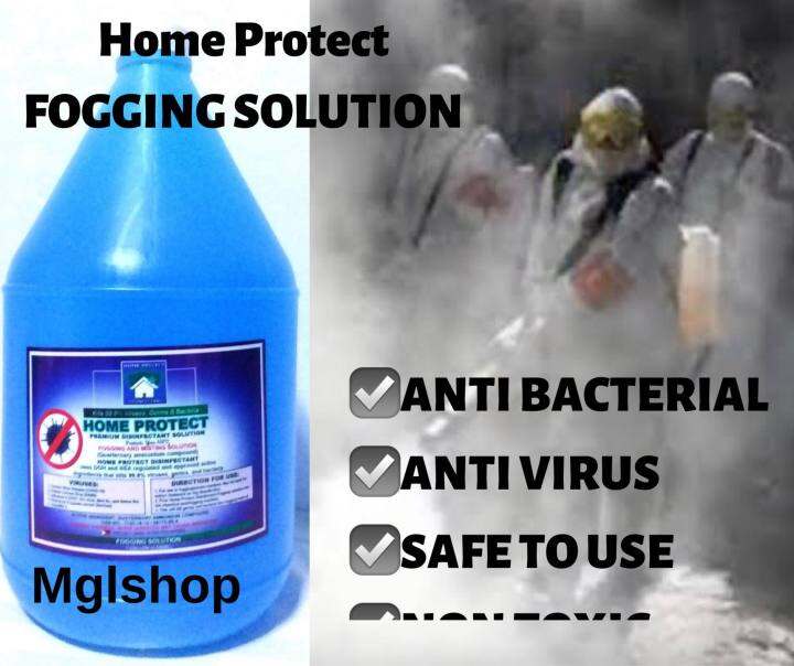 1Gal Fogging Disinfectant Solution sanitize air used in car homes