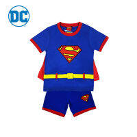 Four P Superman Clothing Sets ชุดเซ็ทซูเปอร์แมน เสื้อแขนสั้น กางเกงขาสั้น สำหรับเด็ก