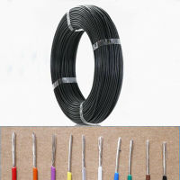 28awg / 30awg Multi-Strand อุณหภูมิสูง Ptfe Silver Plated Copper Wire Cable สายหูฟัง Electronic