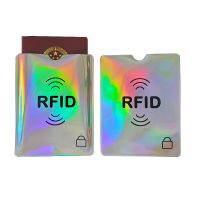 Uni ซองพาสปอร์ต RFID ซองพาสบุ๊กแบบหนาป้องกันการโจรกรรมอลูมิเนียมกระเป๋าเก็บบัตรป้องกันการโจรกรรมถุงปกหนังสือเดินทางเวลาท่องเที่ยวขนาดเล็ก