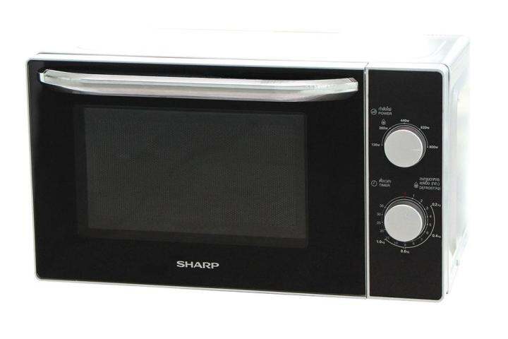 sharp-เตาอบไมโครเวฟ-รุ่น-r-2200f-s-ขนาด-20-ลิตร-800-วัตต์