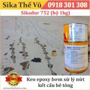Epoxy bơm xử lý nứt kết cấu _ Sikadur 752 - 1kg SIKA THẾ VŨ