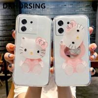 DKHORSING เคสนุ่มบางพิเศษสำหรับ INFINIX ZERO 30 NOTE 4G 5G 30 Pro 30i 30 VIP เคสโทรศัพท์ซิลิโคนแบบนิ่มตัวปกป้องกล้องถ่ายรูป Infinix Zero30 5G น่ารัก Cat KT Makemirror เคสโปร่งใส INFINIX Note30 INFINIX 2023