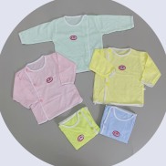 Áo sơ sinh dài tay Baby Born chất liệu vải cotton