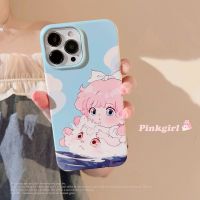 Cute cat girl drop proof phone case tpu silicone for apple iphone 11 12 13 14 pro maxx xr xs max 7 8 plus se2020
