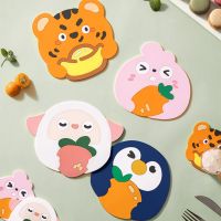 【CW】◘✜❇  Wholesale Cartoon Shaped Coaster Cup Holder Drinks Drink Placemat