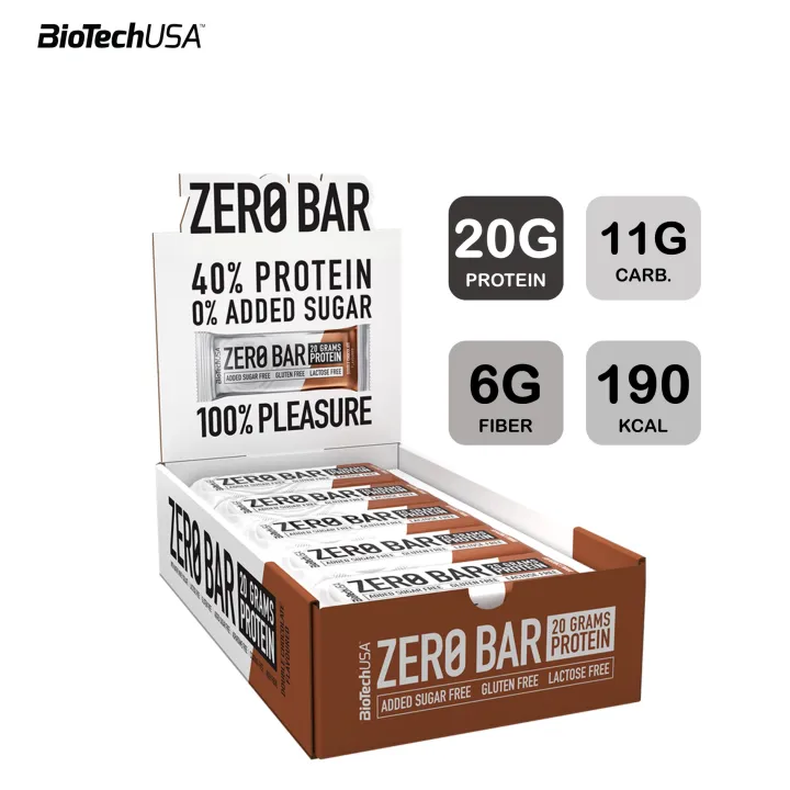 biotechusa-zero-bar-protein-bar-cappuccino-50g-bar-โปรตีนบาร์-รสคาปูชิโน่-50กรัม-แท่ง