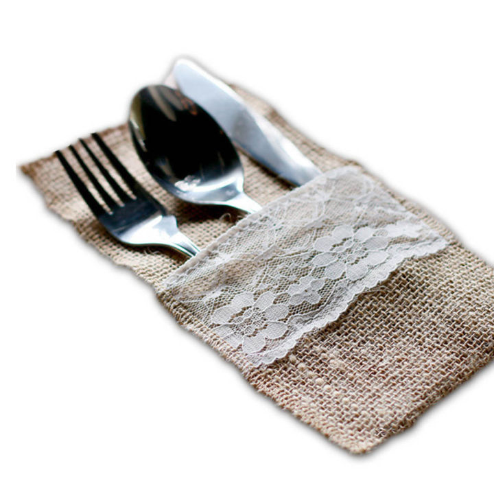 hot-tableware-utensil-holder-natural-burlap-lace-silverware-holder-fork-cutlery-pouch-for-vintage-rustic-wedding-covered-pouch