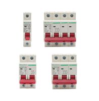 DZ47 400V 1-4P 3-125A C ประเภทเบรกเกอร์มินิ MCB สั้นเกินพิกัดวงจรป้องกัน 35 มม. Din Rail Mount ทำลายความจุ 6KA-Cailine