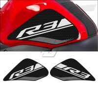 For Yamaha YZF-R3 R3 2015 2016 2017 2018 Motorcycle Anti slip Tank Pad 3M Side Gas Knee Grip Traction Pads Protector Sticker