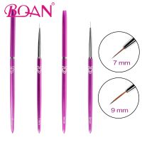 BQAN 1 Pc Kolinsky Nail Art Liner Painting Drawing Brush Pen Manicure Nail Art Tool Gel Polishing Pen Nail Liquid Powder Tools