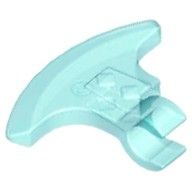 Lego part (ชิ้นส่วนเลโก้) No.53705 / 53454 Minifigure Weapon Axe Head, Clip-on