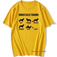 Border Collie Training er Dog Tricks Funny Unisex Graphic Fashion New Cotton Short Slee