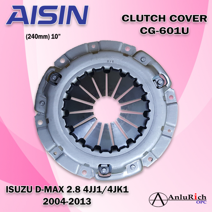AISIN Clutch Cover for Isuzu DMAX 2.8 20152020 4JJ1/4JK1 (CG601U / 8