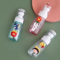 RENEW การ์ตูน 60ml เครื่องมือความงาม ดูแลผิว แชมพู ขวดเปล่า ขวดรีฟิล ขวดโลชั่นอนิเมะ ขวดปั๊มสุญญากาศ