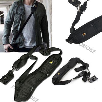 Portable Single Shoulder Sling Belt Strap for camera Quick Rapid Quick Adjustment for DSLR Digital SLR Camera