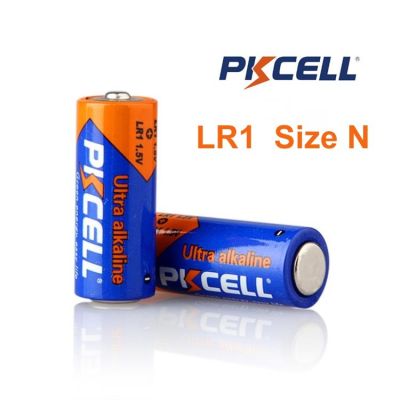 ถ่าน PKCELL Alkaline Size N (LR1) 1.5V แพค 2 ก้อน ของใหม่ ของแท้