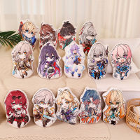 45cm Honkai Star Rail Kawaii Plush Toy Doll Seele Bronya Blade Kafka March 7th Soft Cushion Pillow Room Decor Anime Peluche Gift