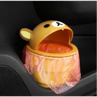 hot！【DT】◎  Cartoon Car Trash Cans Storage Debris Barrels Garbage Dust Holder Rubbish Cases Bin Waste Organizer Desktop Can