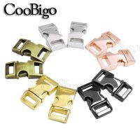 10pcs 10mm Metal Side Release Buckle 550 Paracord Bracelet Dog Collar Webbing 10mm Outdoor Backpack Bag Belt Parts Accessories Furniture Protectors Re