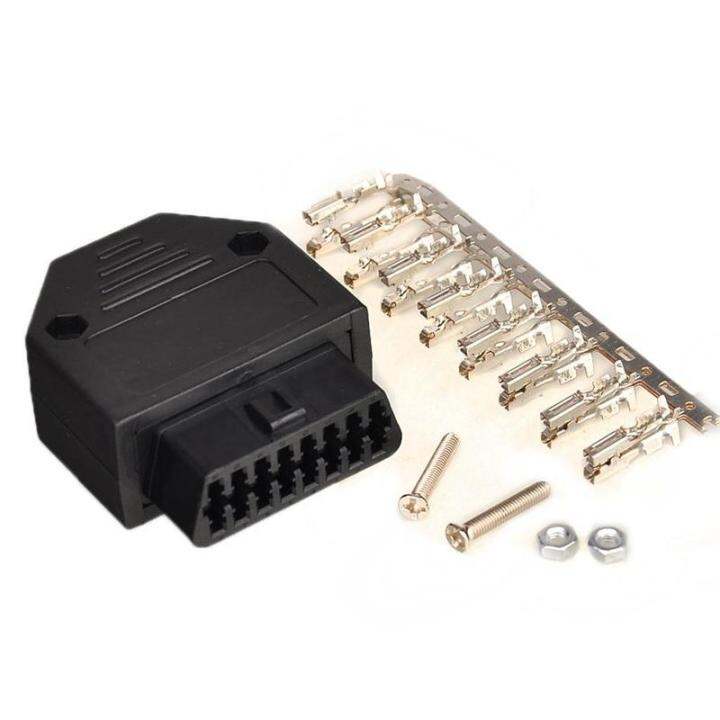 obd2-obd-ii-16-pin-connector-socket-diagnostic-tool-adapter-obd-connector-enclosures-terminal-screws