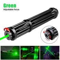 ✺ Red Green Laser Pen Light Pointer High Power Fire Military Burning Visible Beam Powerful Hunting Accessories Cat Toy Torch Pen