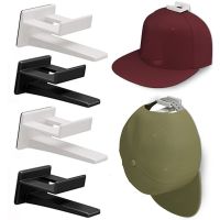 OBCCQS ตะขอแขวนหมวกที่แขวนหมวกเบสบอลที่แขวนมีกาวในตัว5ชิ้นตัวจัดระเบียบแขวนผนัง