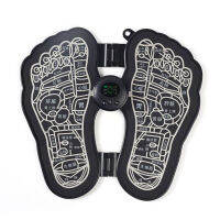 เครื่องนวดเท้าแบบพับได้ Automatic Intelligence 6 Mode 9 Gears EMS Electric Foot Massager Pad