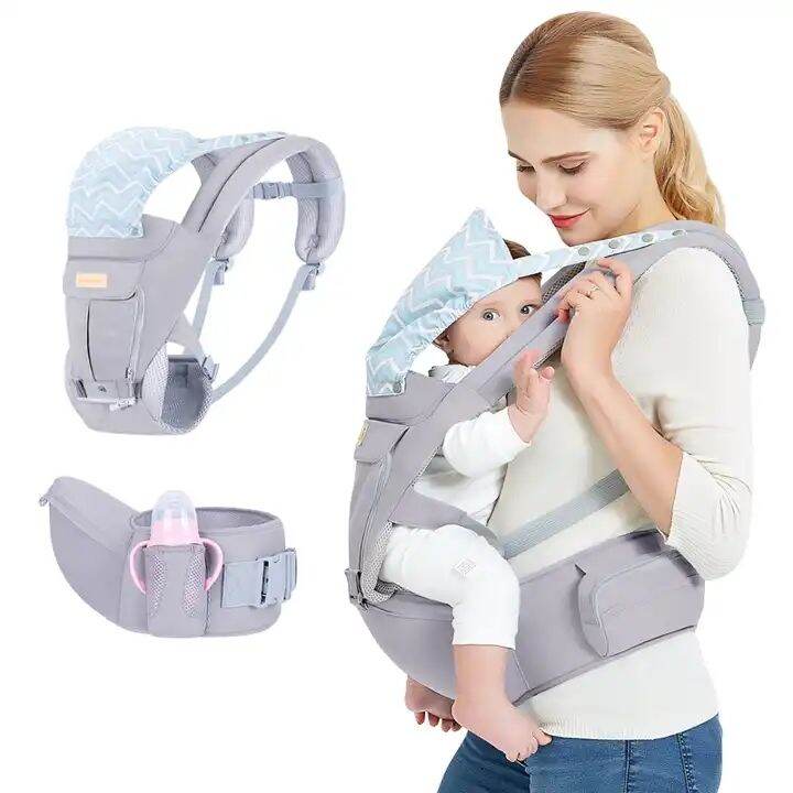 iikkppเป้อุ้มเด็ก-เป้อุ้มลูก-0-36เดือน-hip-seat-baby-carrier-3-in-1-แบบมีที่นั่ง-แยกได้-มีช่องเก็บของใต้เบาะ-เป้อุ้มเด็ก-เป้อุ้มลูก-0-36เดือน-hip-seat-baby-carrier-3-in-1-แบบมีที่นั่ง-แยกได้-มีช่องเก็