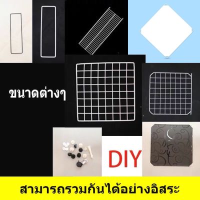 [ส่งฟรี] สัตว์เลี้ยงที่วางซ้อนกันได้สุนัขแมวกรงกระต่ายเกมรั้วสีดำฟรี DIY รวมกันแบบสุ่ม ไม่เป็นสนิม แข็งแรง ไม่กลัวการขีดข่วนกัด