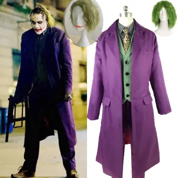 Batman Dark Knight Rise Heath Ledger Joker Purple Suit Arthur Fleck  Halloween CostumeTakerlama  Cosplay outfits Dark knight rises joker  Purple suits