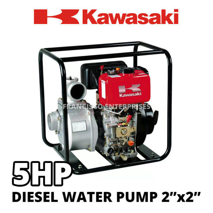 Kawasaki Diesel Water Pump Booster 2x2