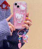 เคสโทรศัพท์การ์ตูนแฟชั่น Kulomi Hello Kitty Pacha Dog สำหรับ OPPO Realme 7i C17 C21Y C21 50A C55 50i ซิลิโคนนุ่มป้องกันการตกหลังปลอก + สายรัดข้อมือของเล่น