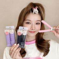 【CW】 Korean Fluffy Hairpin Curling Bangs Fixed Exquisite Hair Accessories 2pairs/set Perm Iron New Large Size