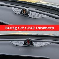 เครื่องประดับนาฬิกาในรถยนต์สไตล์สปอร์ตรถแข่งของเล่นนาฬิกาตกแต่งนาฬิกาดิจิตอลแดชบอร์ดนาฬิกาอัตโนมัติ Ygs