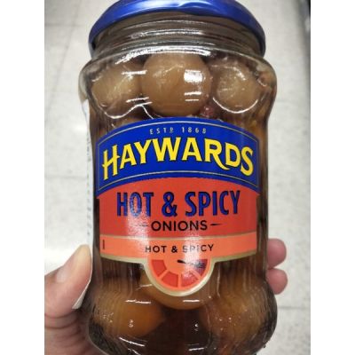 🔷New Arrival🔷 Haywards Pickled Onions หัวหอมดองในน้ำปรุงรส เฮเวิร์ด 400 กรัม 🔷🔷