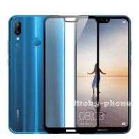 P-One ฟิล์มกระจกนิรภัย Huawei Nova3E เต็มจอ กาวเต็ม (สีดำ)