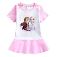 Frozen Baby Girls Clothes Summer Dress Comfortable Newborn Infant Dresses Cotton Elsa Dress Toddler Dress For Girls 1-8Y  by Hs2023