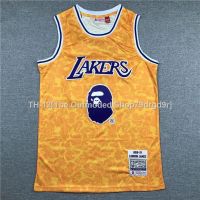 ♀ Boutique Classic New Style Comfortable Monkey Joint LAKERS No. 24 KOBE Yellow 93 Embroidered Jersey Men Basketball Uniform 621382